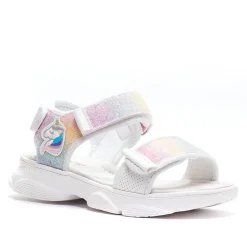 sandalias QUETS! deportivas con estampado arcoíris
