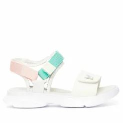 sandalias sport en blanco