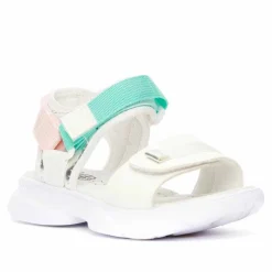 sandalias sport en blanco