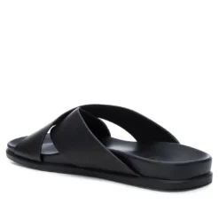 Sandalias Xti negras cruzadas con tiras anchas