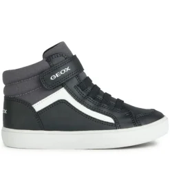 Zapatillas altas Geox b gisli negras con detalle en blanco