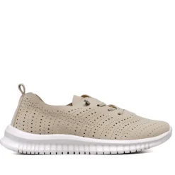 Zapatillas Amarpies beige flexibles