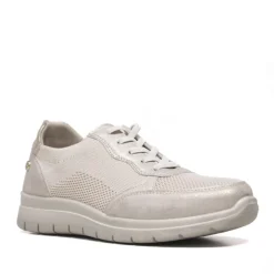 Zapatillas Amarpies beige con detalles dorados