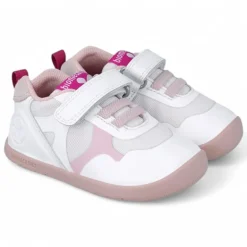 ZAPATILLAS DEPORTE BIOMECANICS DE NIñA BLANCO Y ROSA 252163D