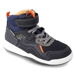 Zapatillas deporte Garvalin de niño azules marino 231631B