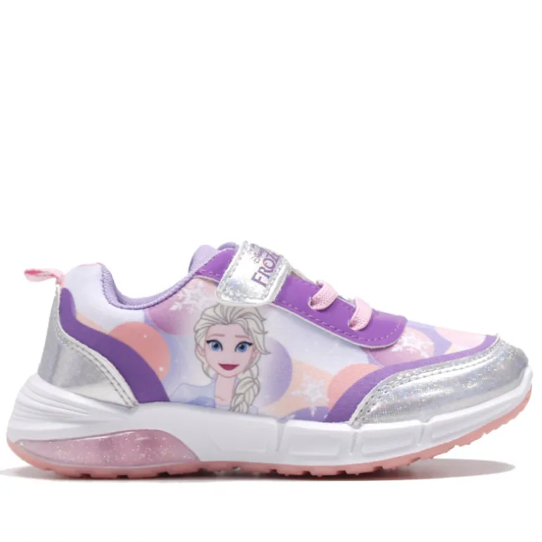 Zapatillas deporte Leomil de Elsa y Ana de Frozen con luces