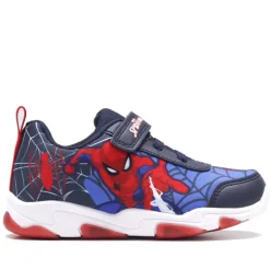 Zapatillas deporte Leomil de Marvel con Diseño de Spiderman y Telarañas