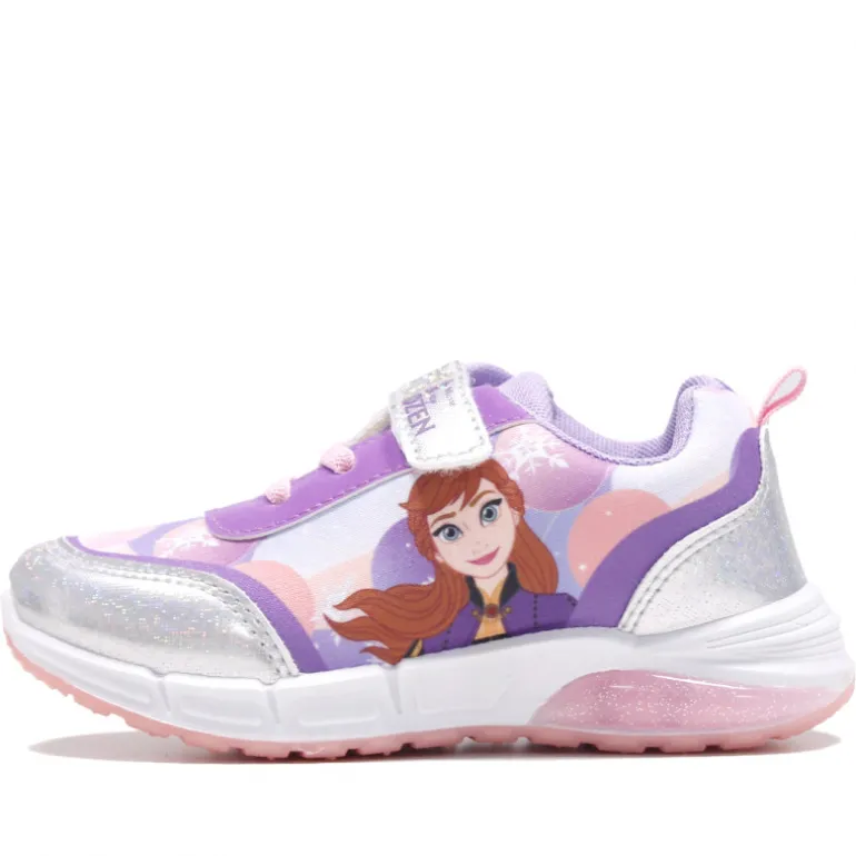 Zapatillas deporte Leomil de Elsa y Ana de Frozen con luces