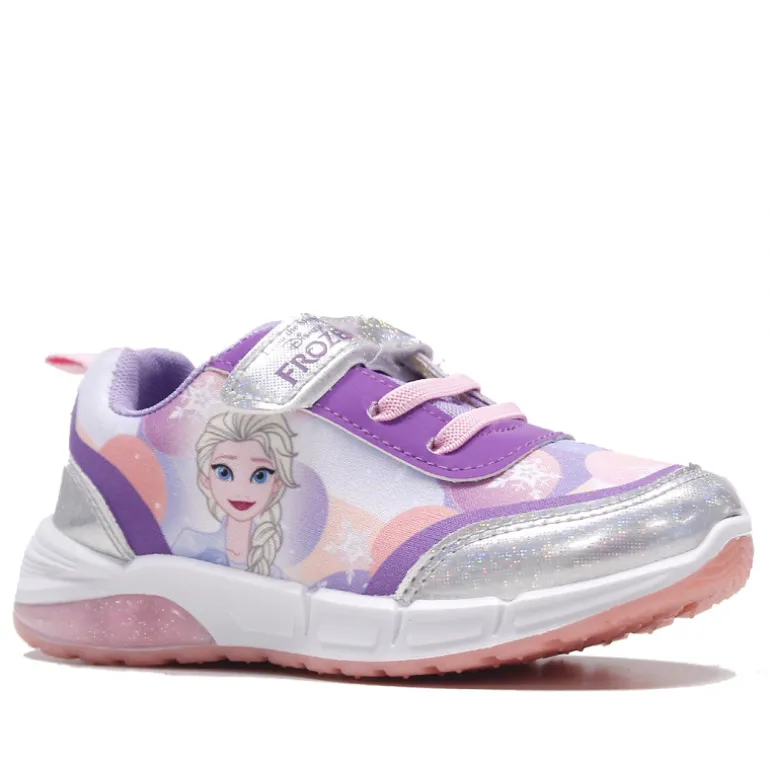 Zapatillas deporte Leomil de Elsa y Ana de Frozen con luces