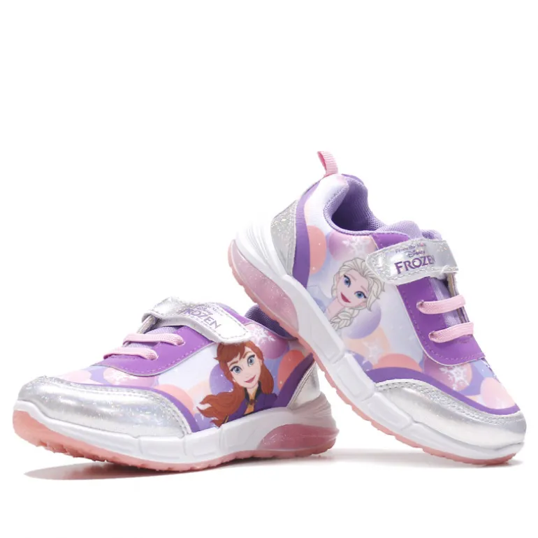 Zapatillas deporte Leomil de Elsa y Ana de Frozen con luces