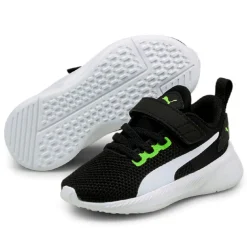 Zapatillas deporte Puma Flyer Runner V negras y verdes