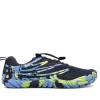 Zapatillas deportivas BB Up estilo pies de gato con detalles azules y amarillos barefoot para hombre
