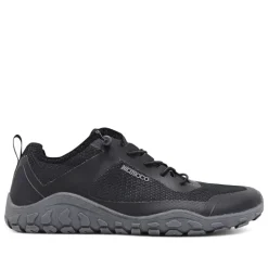 Zapatillas deportivas Nicoboco negras estilo barefoot con cordones elásticos