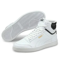 Zapatillas deportivas Puma Shuffle Mid blancas recicladas