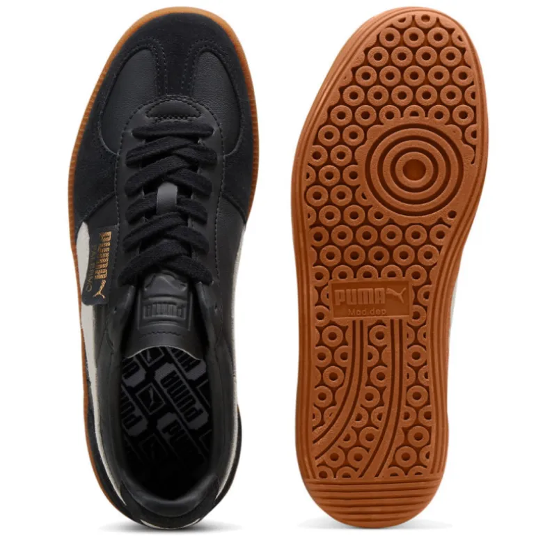 Zapatillas deportivas Puma palermo negras de piel