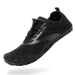 Zapatillas deportivas Saguaro smart I negras para hombre barefoot