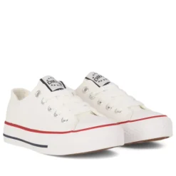 Zapatillas lona Chika 10 blancas city kids