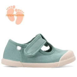 Zapatillas lona Igor matcha estilo pepito respetuosas
