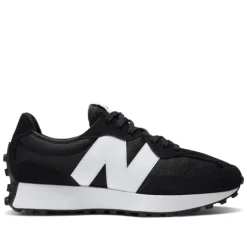 Zapatillas New Balance 327 negras con blanco para hombre