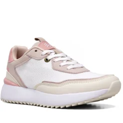 Zapatillas Owel sydney blancas y rosas