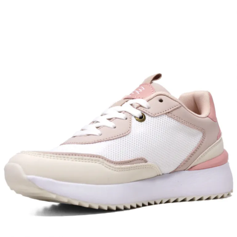 Zapatillas Owel sydney blancas y rosas