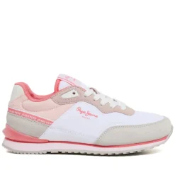 Zapatillas Pepe Jeans london seal blanco y rosa
