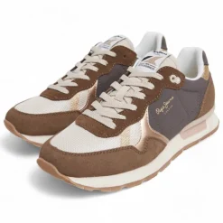 Zapatillas urban Pepe Jeans marrones brit mixt