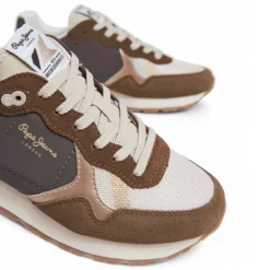 Zapatillas urban Pepe Jeans marrones brit mixt