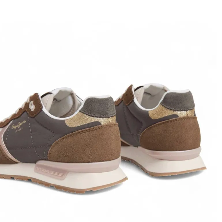 Zapatillas urban Pepe Jeans marrones brit mixt