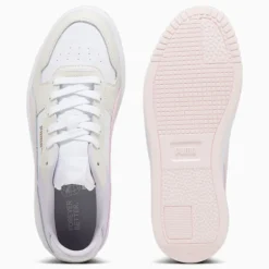 Zapatillas urban Puma carina street blancas y rosas