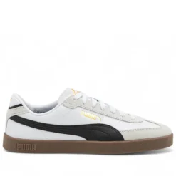Zapatillas urban Puma Club II Era blancas y negras para mujer