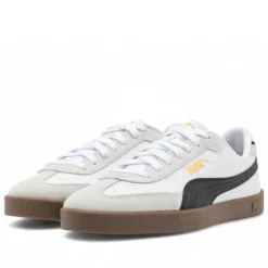 Zapatillas urban Puma Club II Era blancas y negras para mujer