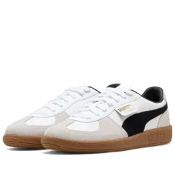 Zapatillas urban Puma Palermo blancas de piel para mujer