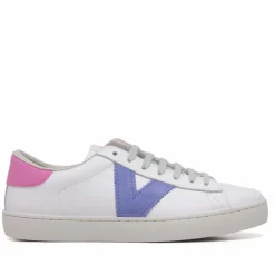 Zapatillas Victoria berlín piel y neon chicle