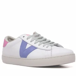 Zapatillas Victoria berlín piel y neon chicle