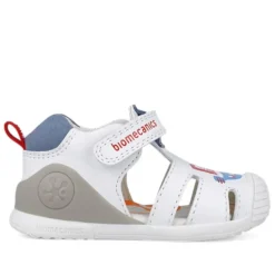 ZAPATOS BIOMECANICS DE NIñO BLANCO 252118B