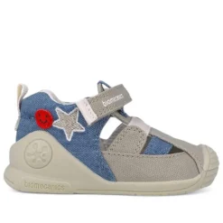 ZAPATOS BIOMECANICS DE NIñO BEIGE 252176B