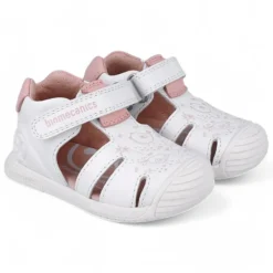 ZAPATOS BIOMECANICS DE NIñA BLANCO 252108C