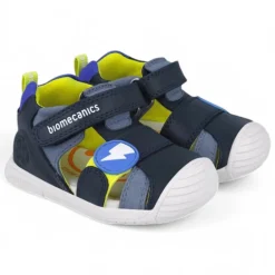 ZAPATOS BIOMECANICS DE NIñO AZUL MARINO 252125A