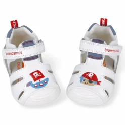 ZAPATOS BIOMECANICS DE NIñO BLANCO 252118B