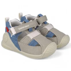ZAPATOS BIOMECANICS DE NIñO BEIGE 252176B