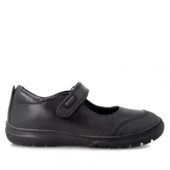 Zapatos colegiales Garvalin 211700 negro de piel estilo mercedita