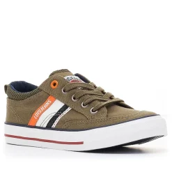 Zapatos Lois de lona verdes