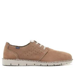 Zapatos sport Baerchi marrones con piel perforada