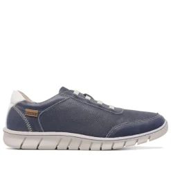 Zapatos sport Baerchi marino con cordones elásticos
