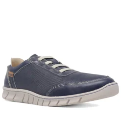 Zapatos sport Baerchi marino con cordones elásticos