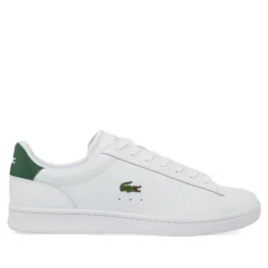 Zapatos sport Lacoste carnaby set blancas con detalles verdes
