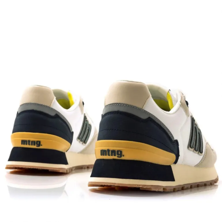 Zapatos sport Mustang 84427 joggo classic en azul marino y arena