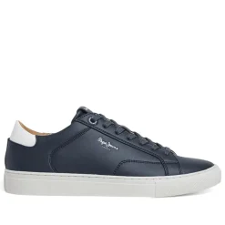 Zapatos sport Pepe Jeans joe basic azules con detalle blanco