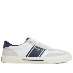 Zapatos sport Pepe Jeans kenton club blancas y azules